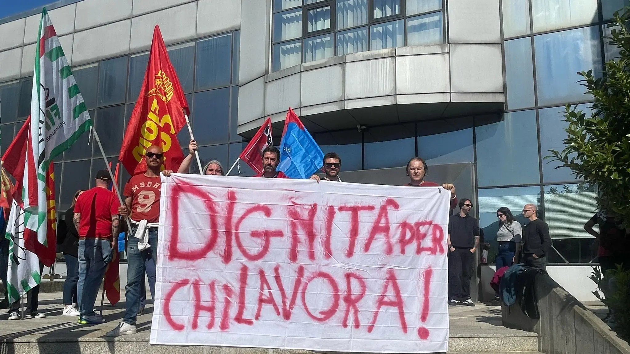 Valle d’Aosta, si fermano i lavoratori della Core Informatica
