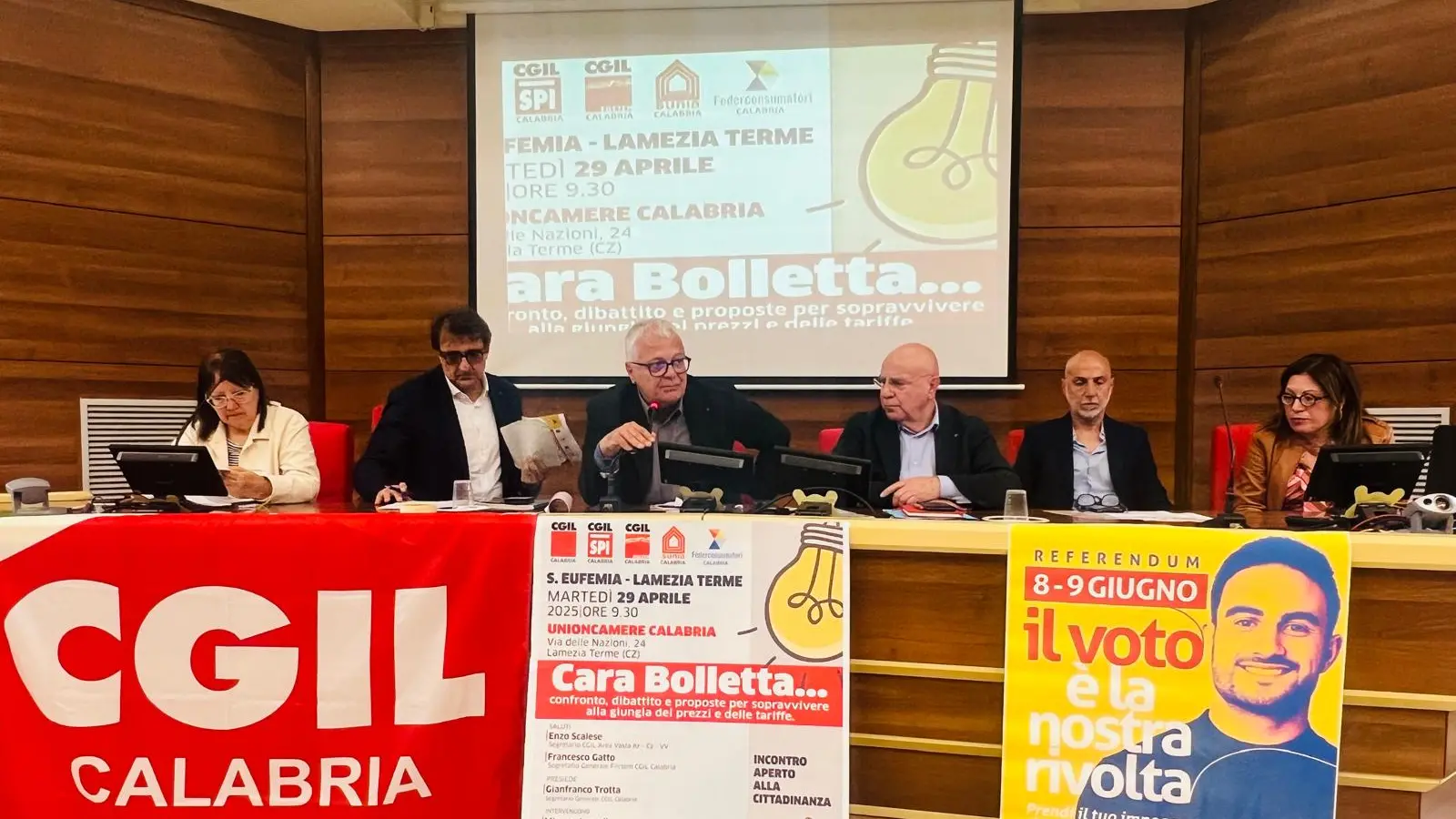 Caro energia, Cgil: “Il bonus non basta”. Iniziativa a Lamezia Terme