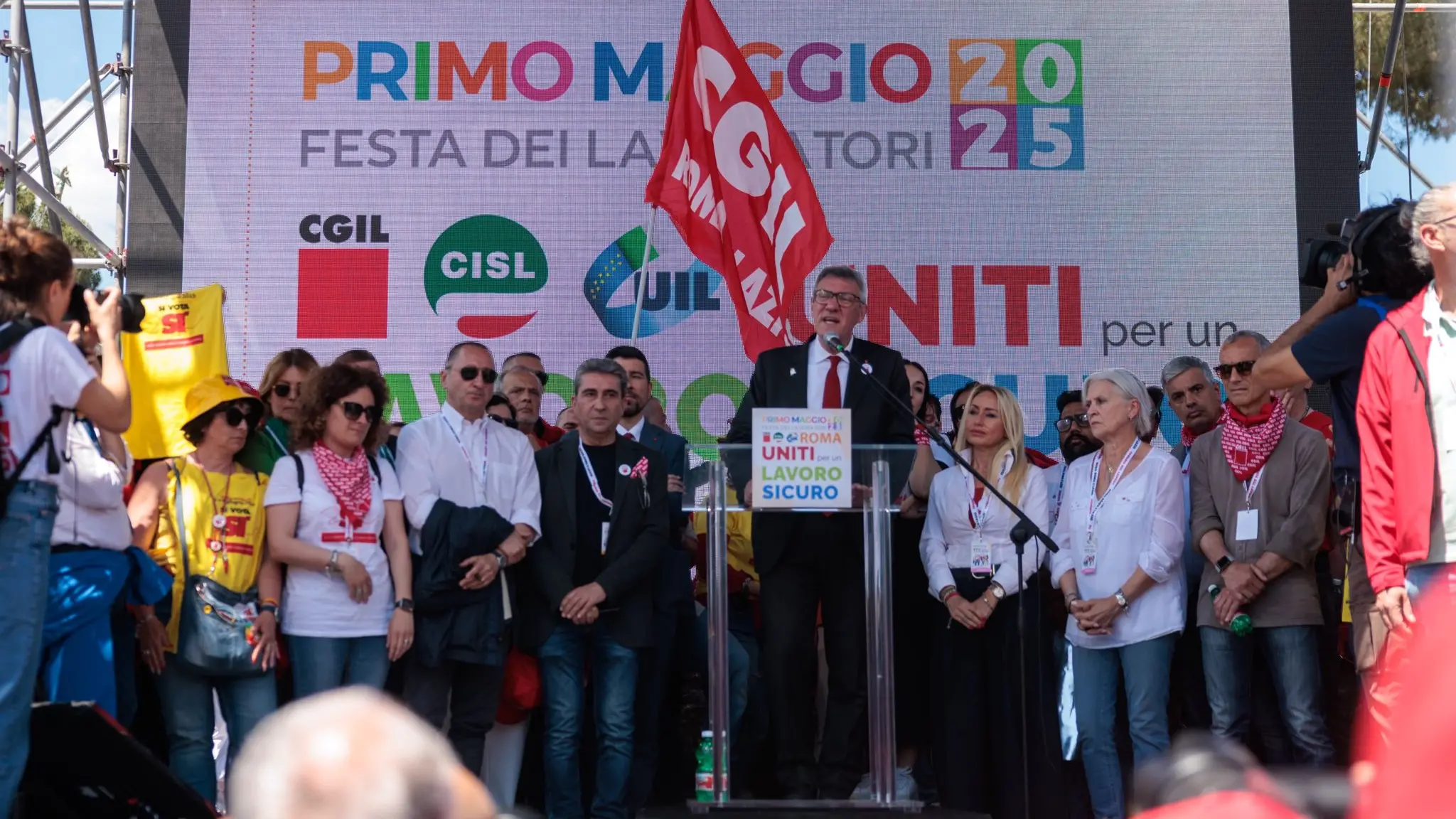 Landini: “Lavoro, c’è poco da festeggiare”