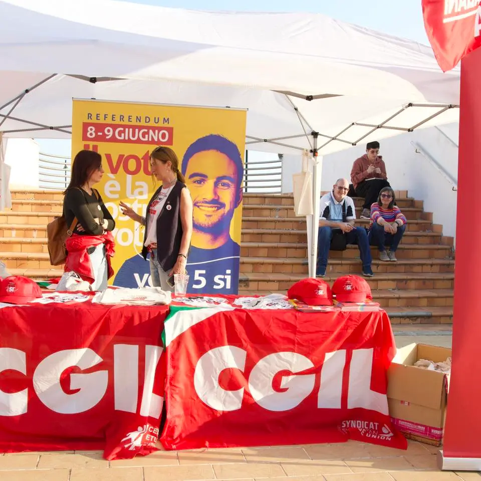 Venerdì 9 maggio Landini in Liguria per sostenere i referendum