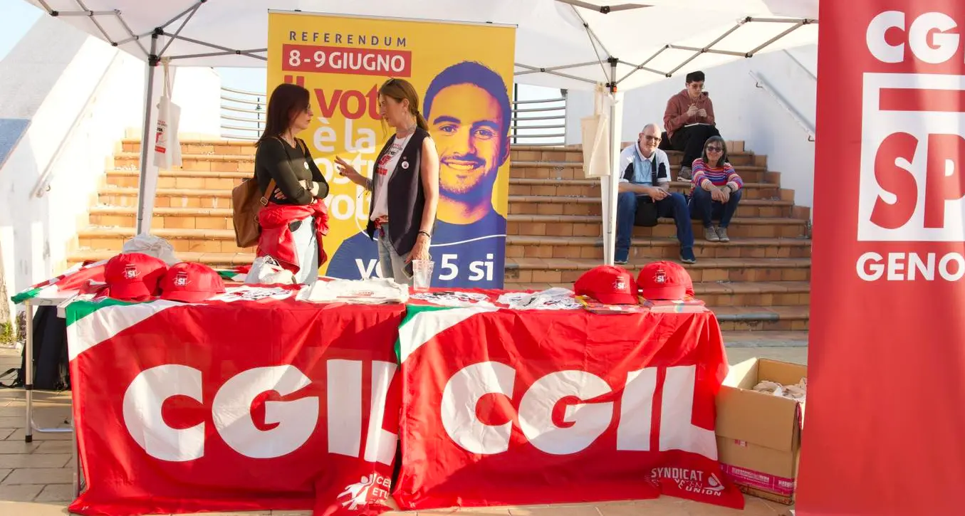 Venerdì 9 maggio Landini in Liguria per i referendum 