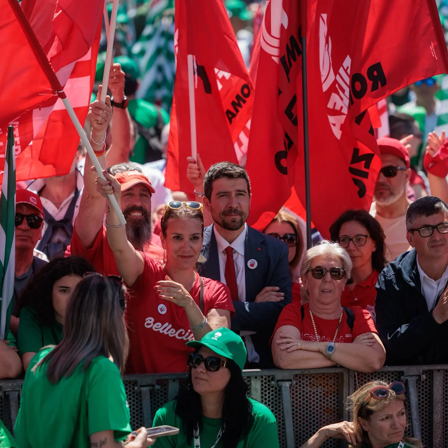 Festa del tesseramento della Cgil Rieti Roma Est Valle dell'Aniene