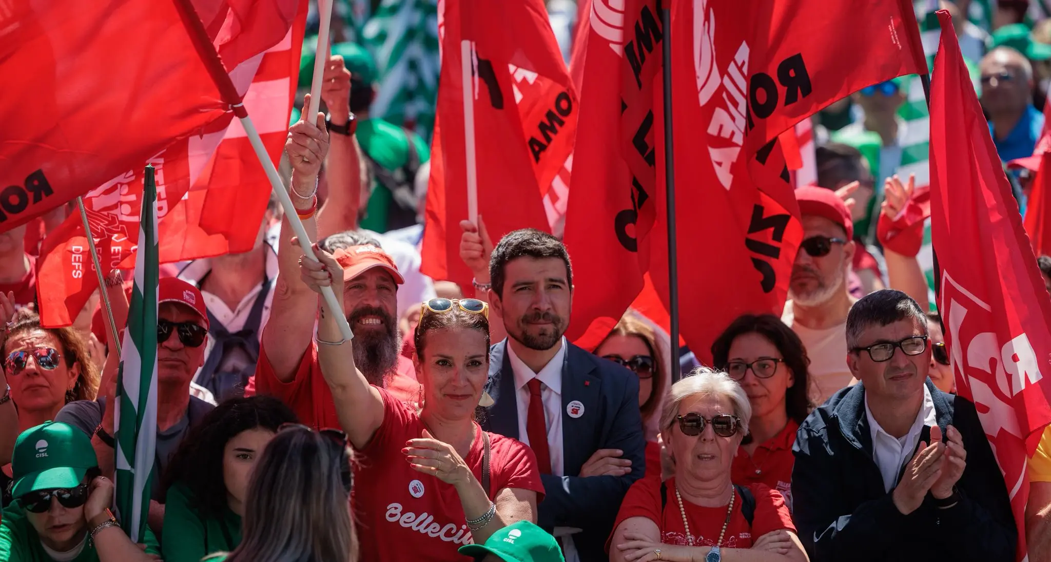 Festa del tesseramento della Cgil Rieti Roma Est Valle dell'Aniene