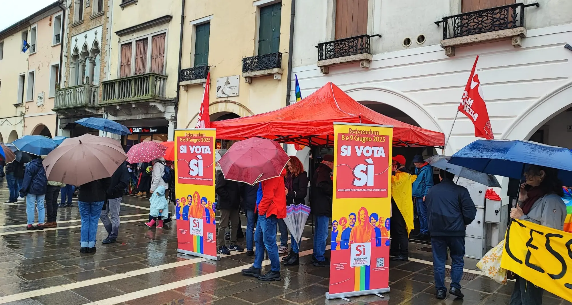 Referendum, a Venezia lungo weekend di volantinaggi