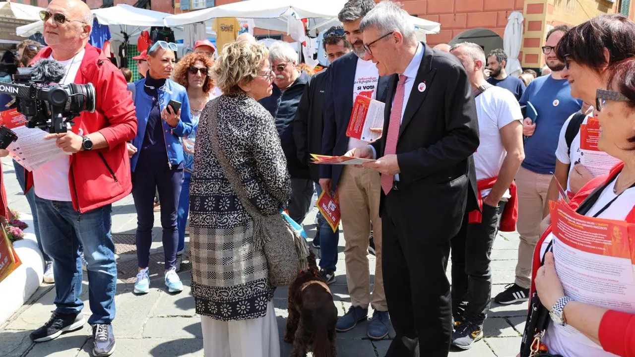 Landini referendum Genova