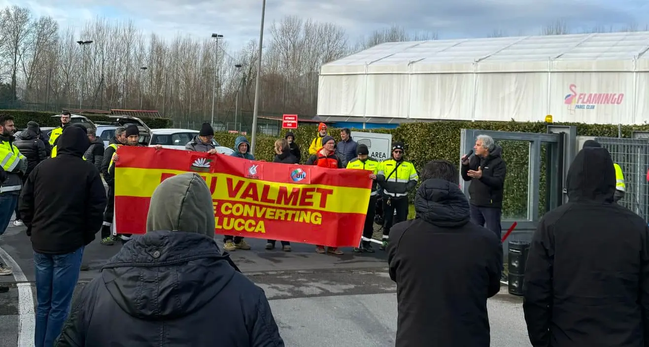 Alla Valmet di Lucca previsti 22 esuberi