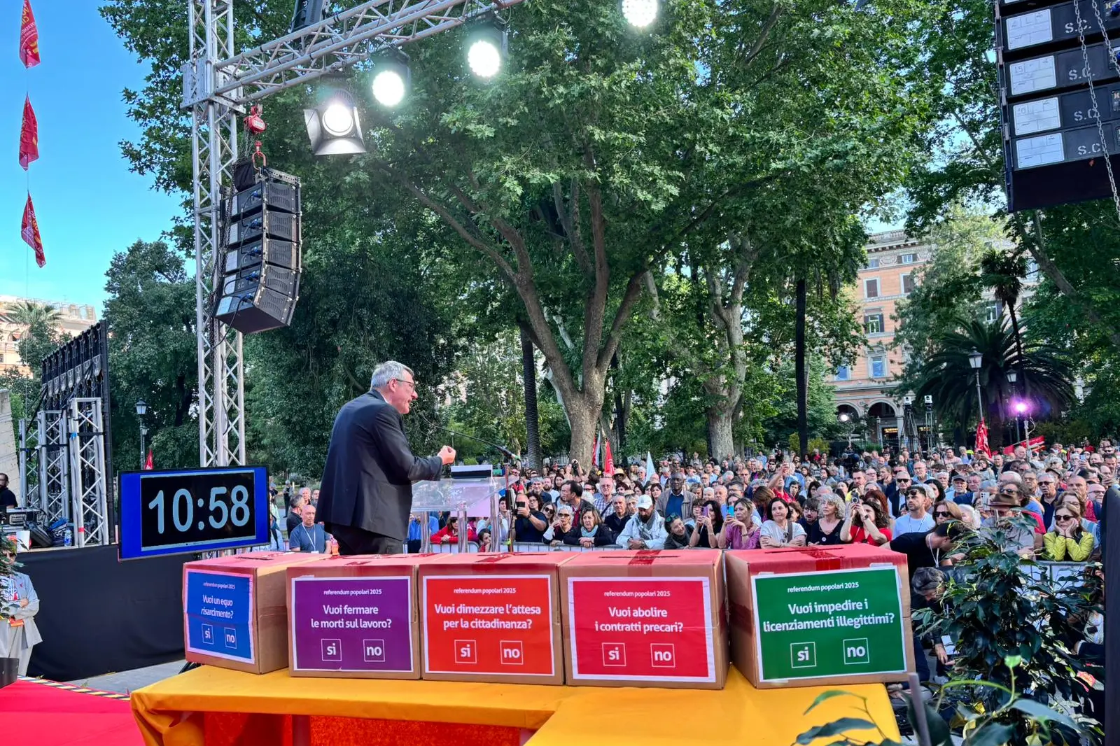 Tutti in piazza per il voto: il quorum è possibile
