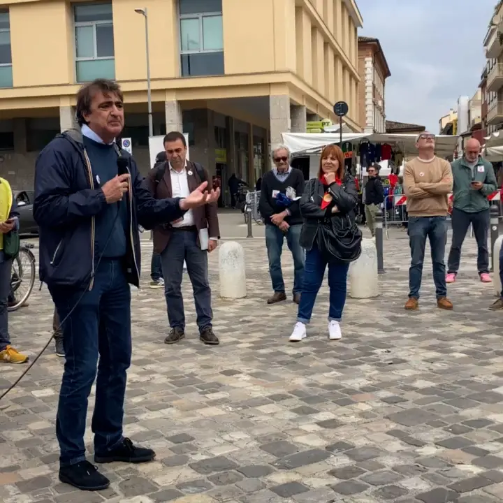 Presidio a Rimini, Gesmundo: “Una parte del Paese non si rassegna”