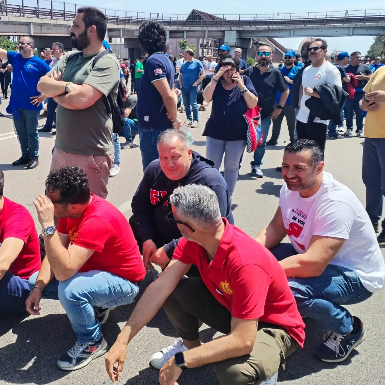 Sciopero ex Ilva, bloccata statale a Taranto