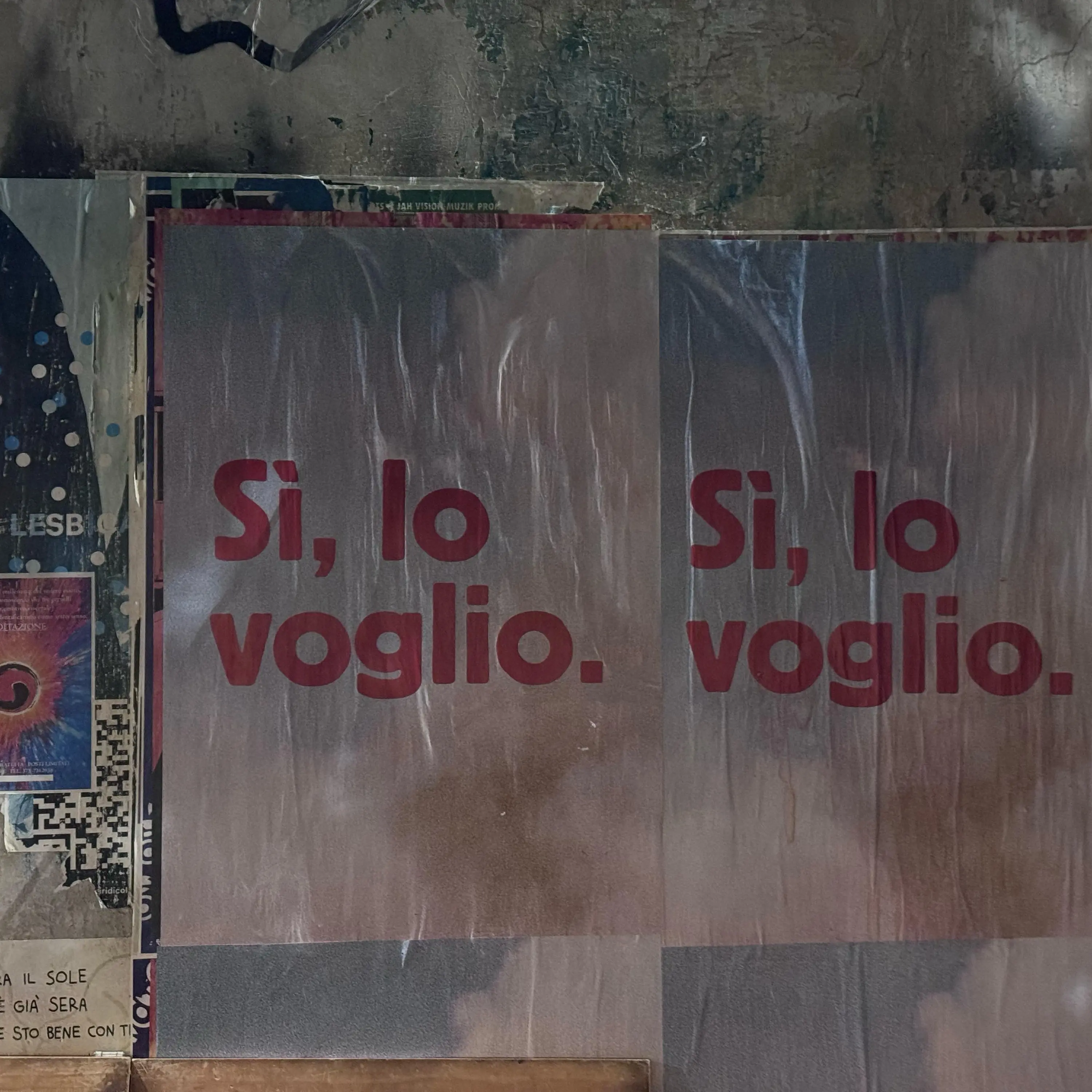 Sì, lo voglio. Ecco cosa significa il manifesto che trovi in città