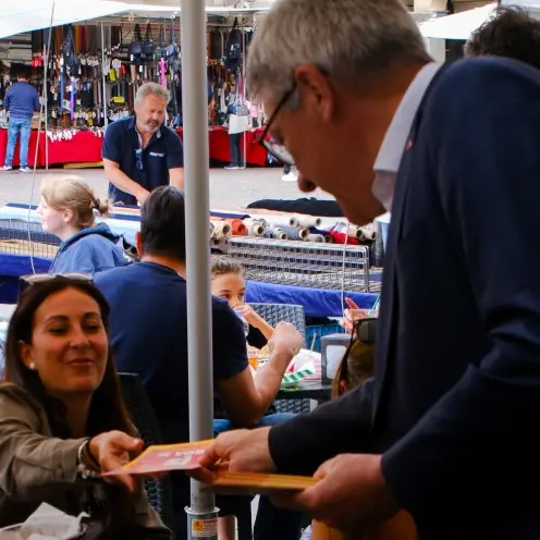 Landini a Padova, due settimane al voto