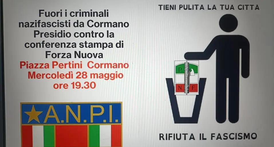 No all’oscurantismo e alla propaganda neofascista, Cgil e Anpi in piazza a Cormano