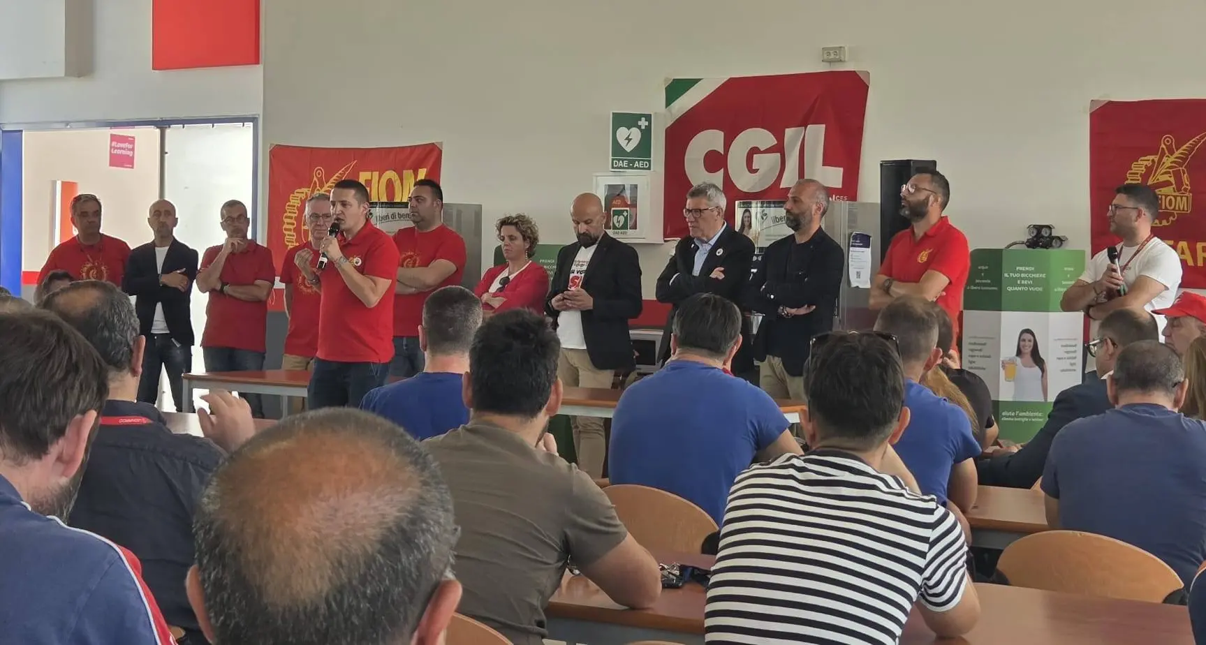 Landini in Puglia: “Il referendum non è una delega, decidete voi”