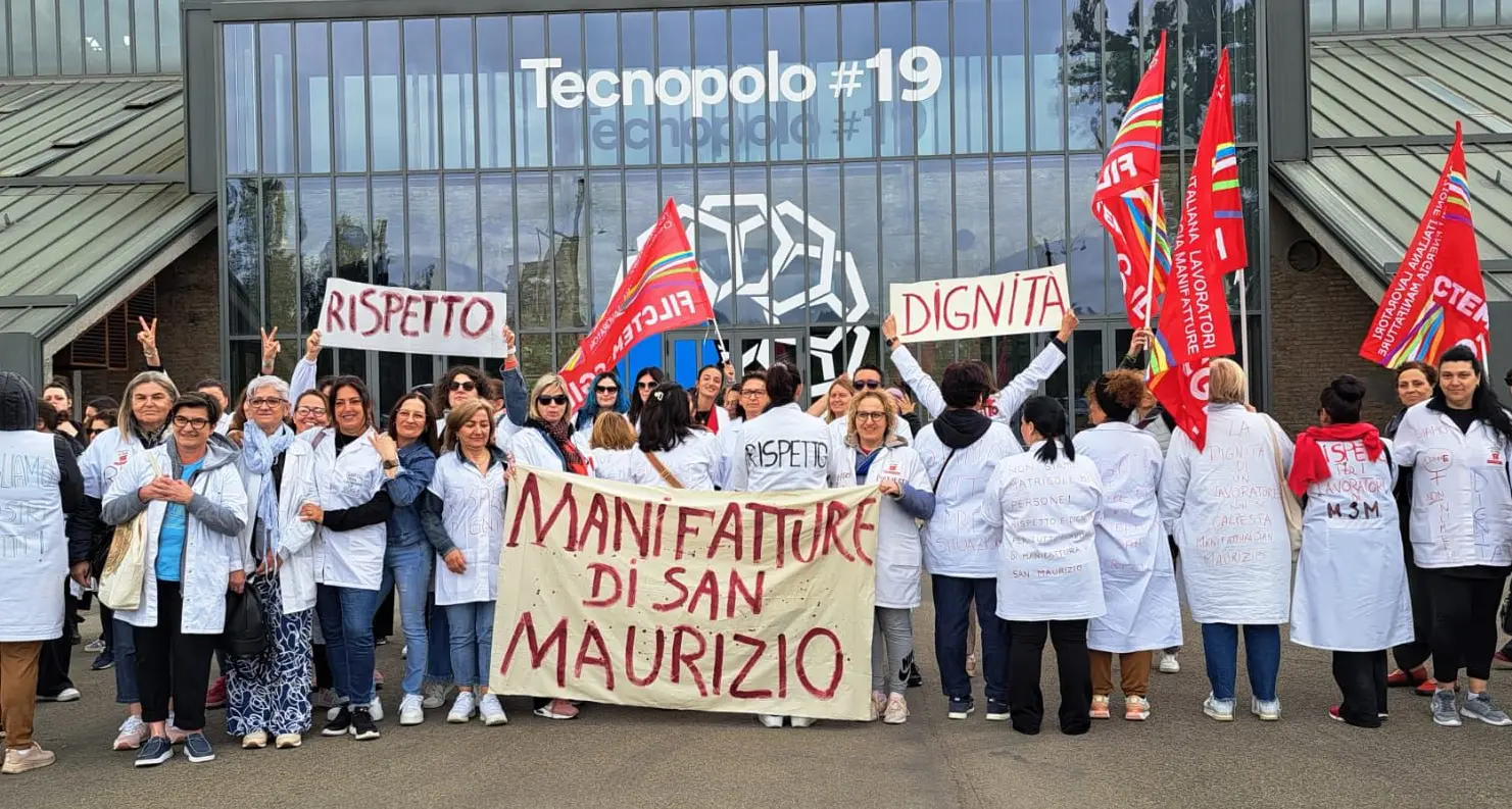 Ci hanno chiamate “mucche da mungere”, sciopero alla Manifattura San Maurizio