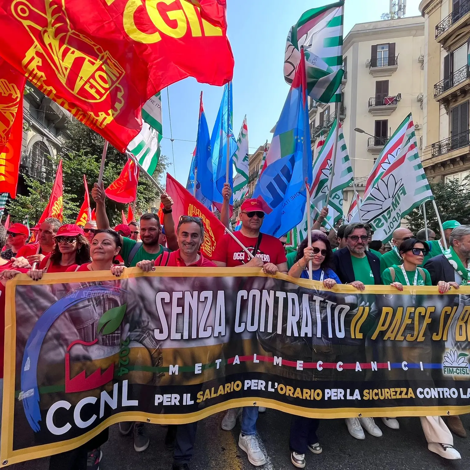 Il giorno dei metalmeccanici: sciopero e mobilitazione per il contratto