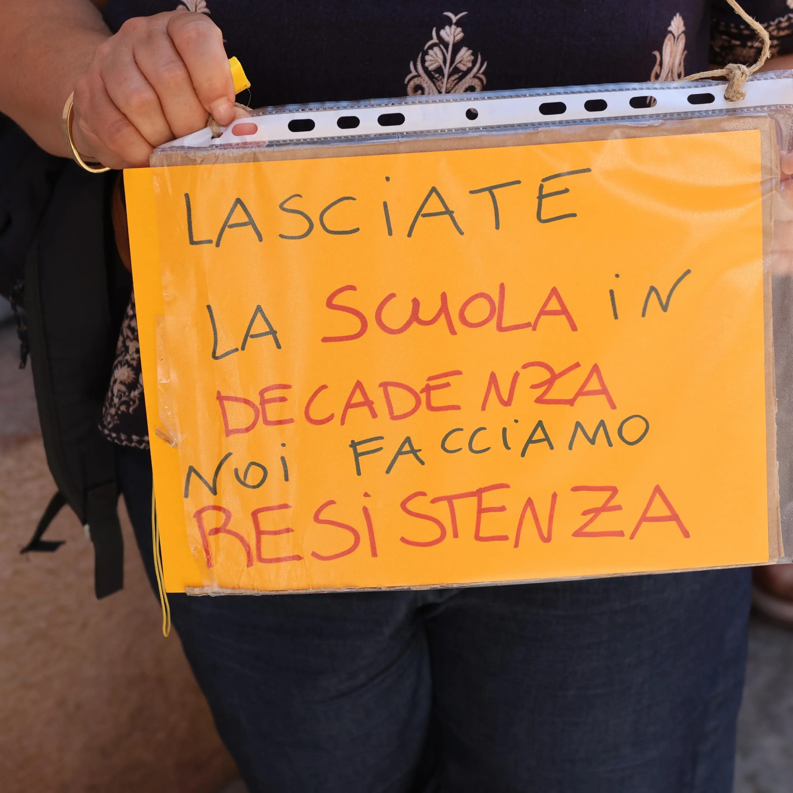 Sciopero dei Servizi Educativi del Comune di Genova