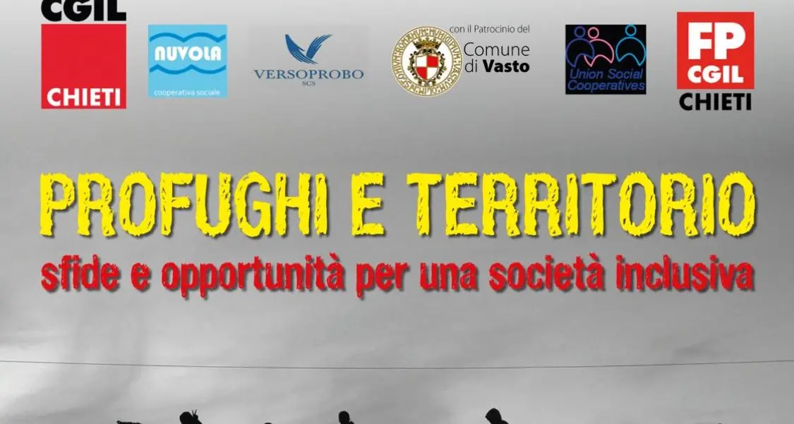 21 giugno: “Profughi e Territorio”. Iniziativa Cgil e Fp Chieti