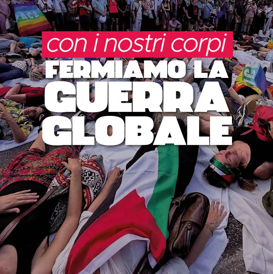 Tutti a terra per il die-in