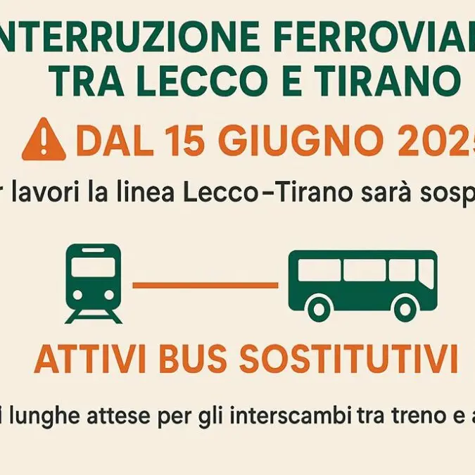 Lecco-Tirano, Filt Cgil: a rischio incolumità dipendenti di Trenord e viaggiatori