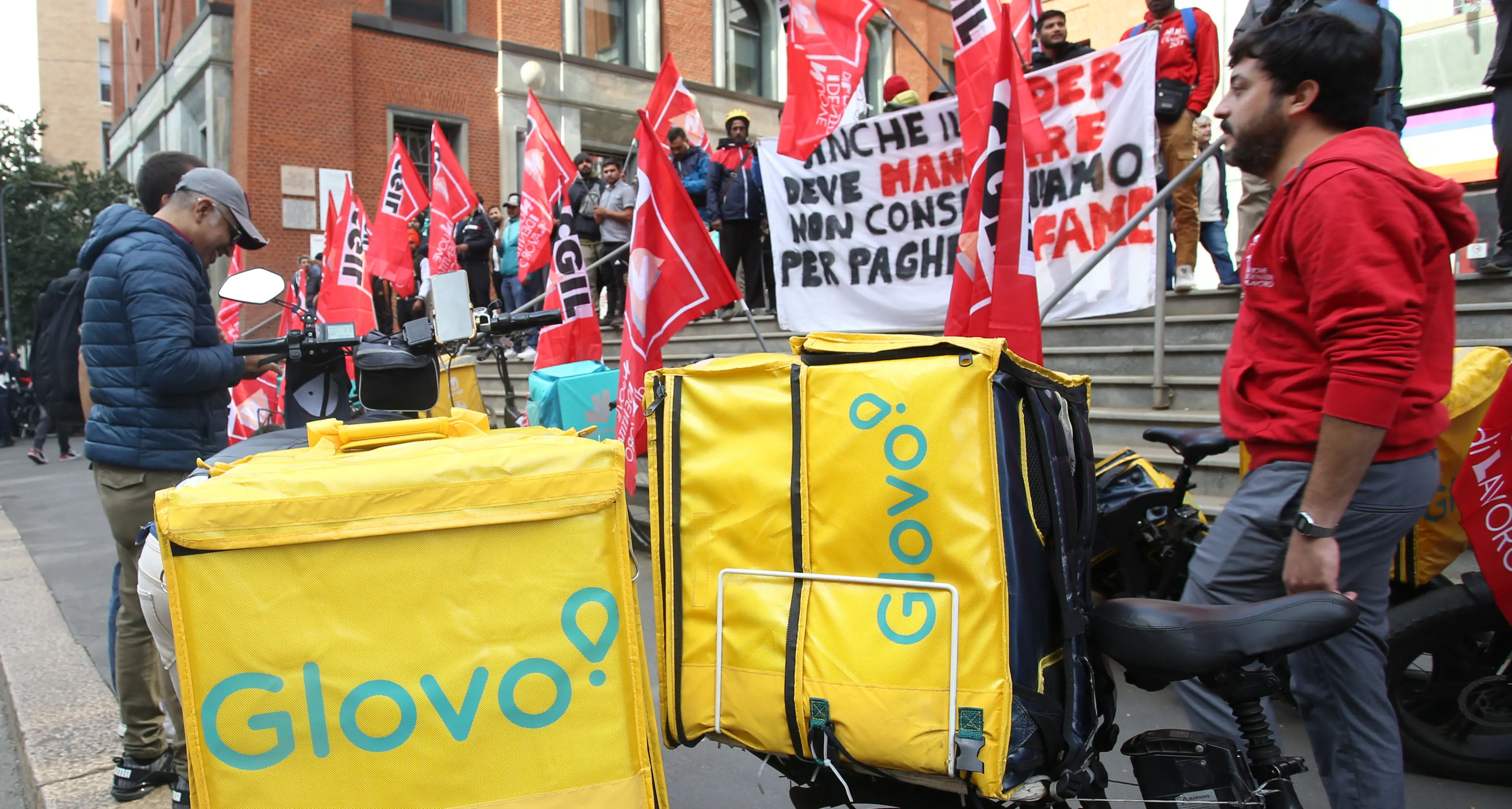 Rider, Glovo dovrà riconoscere i rappresentanti salute e sicurezza