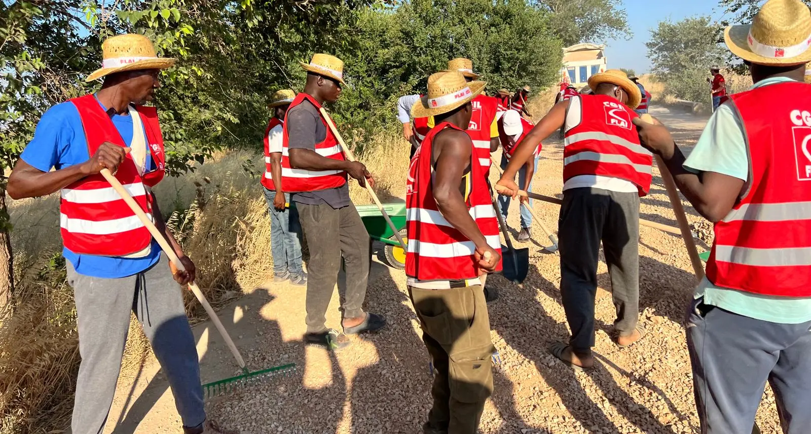 L’inferno di lamiera: vite sospese a 40 gradi a Borgo Mezzanone
