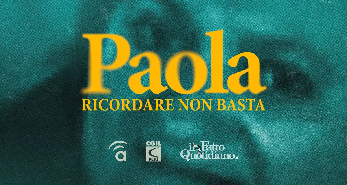 Paola, ricordare non basta