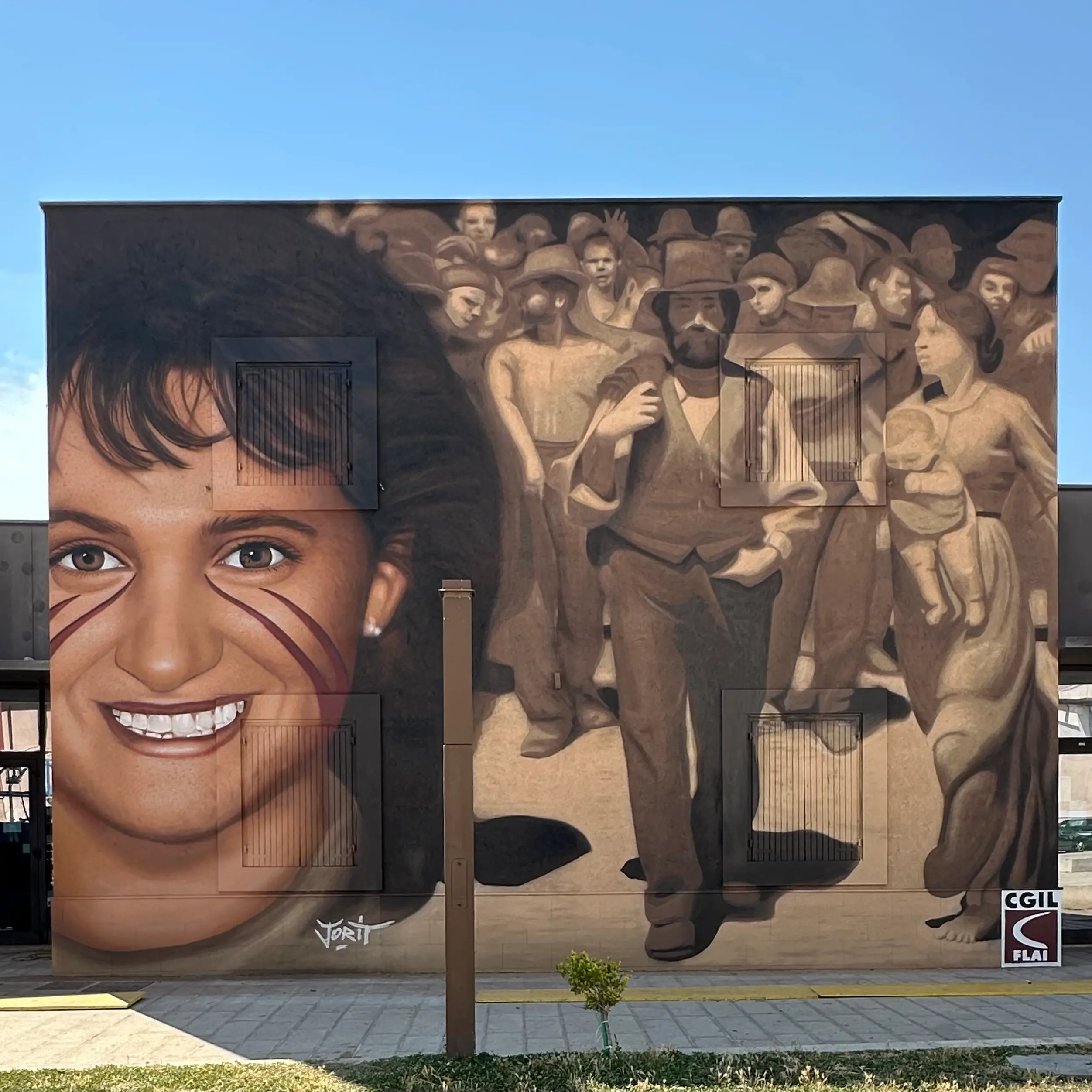 Un murale per Paola Clemente