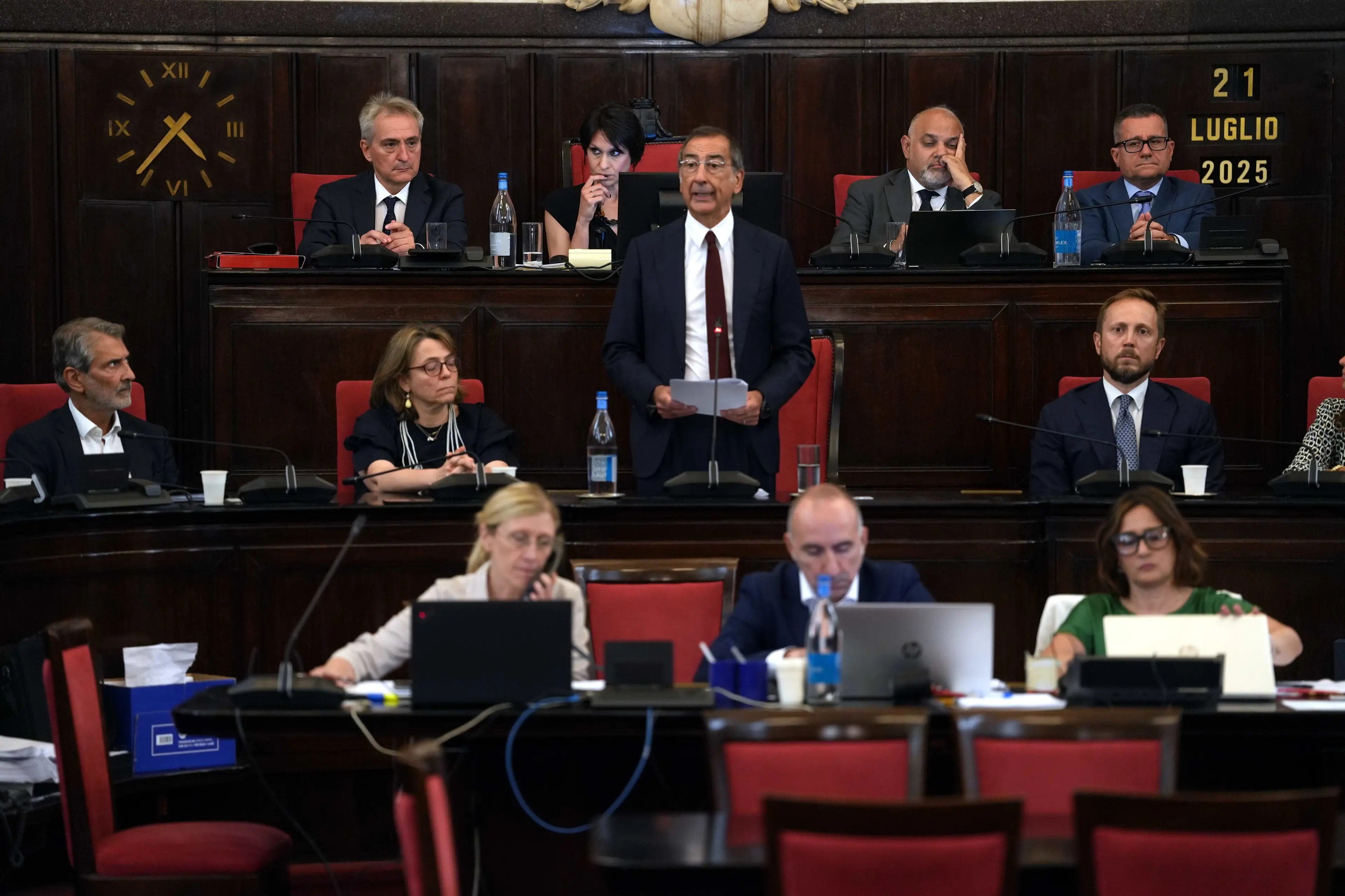 GIANCARLO TANCREDI ASSESSORE ANNA SCAVUZZO VICESINDACO GIUSEPPE SALA SINDACO DI MILANO EMANUEL CONTE ASSESSORE