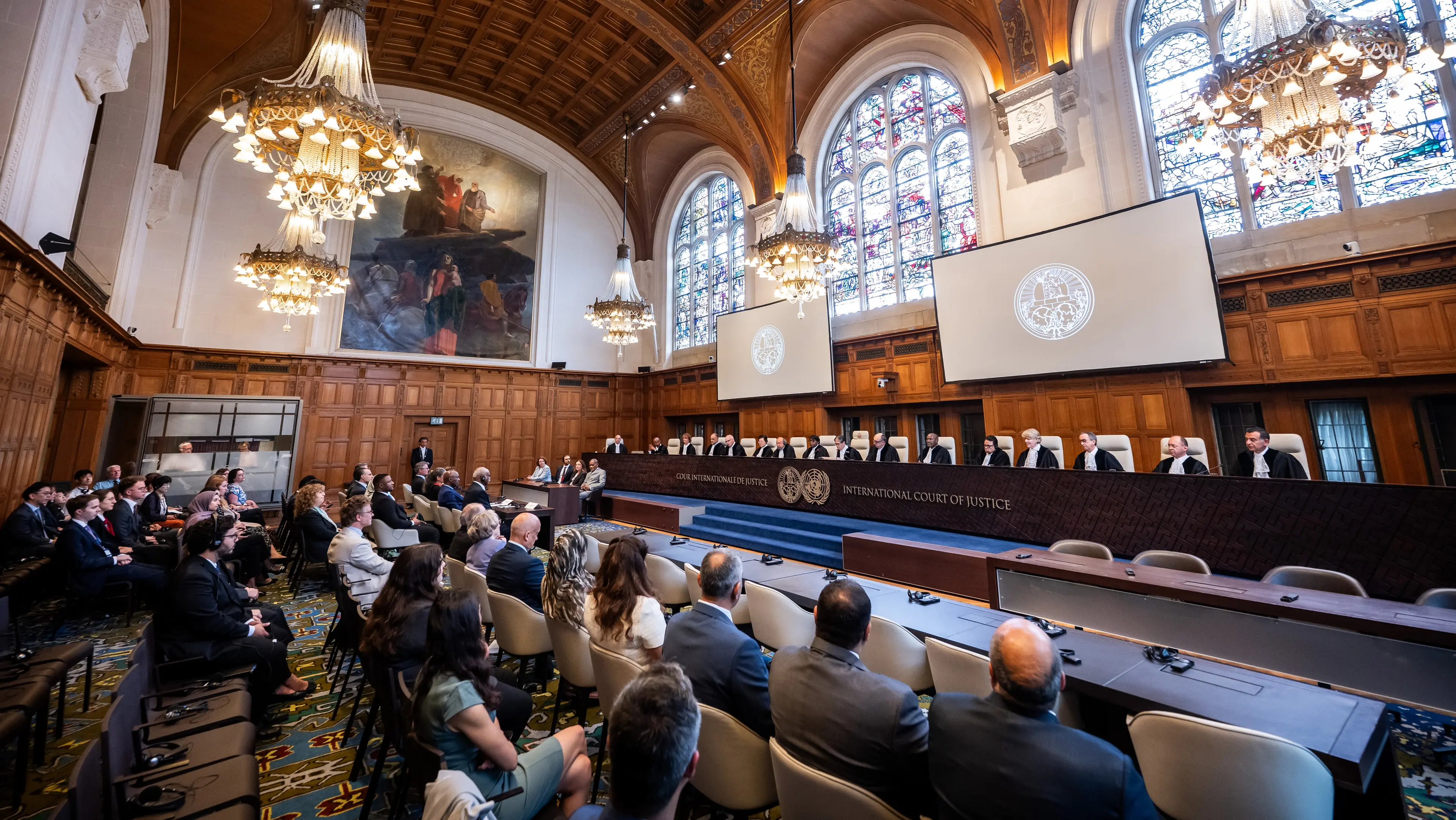 UN Photo/ICJ-CIJ/ Frank van Beek
