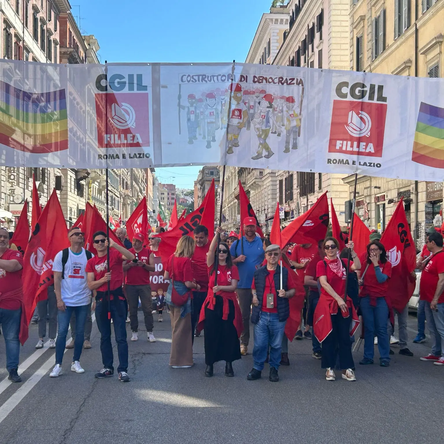 Le parole d’ordine dell’assemblea Fillea Roma Lazio: sicurezza sul lavoro e pace