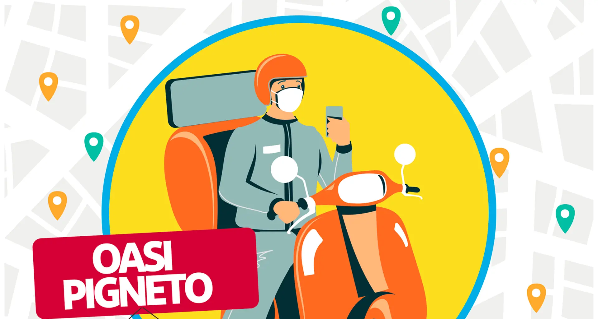 Oasi Pigneto, uno spazio gratuito per rider e precari