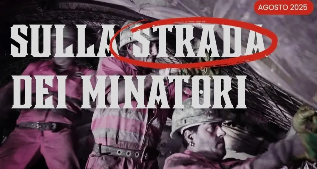 Sulla strada dei minatori
