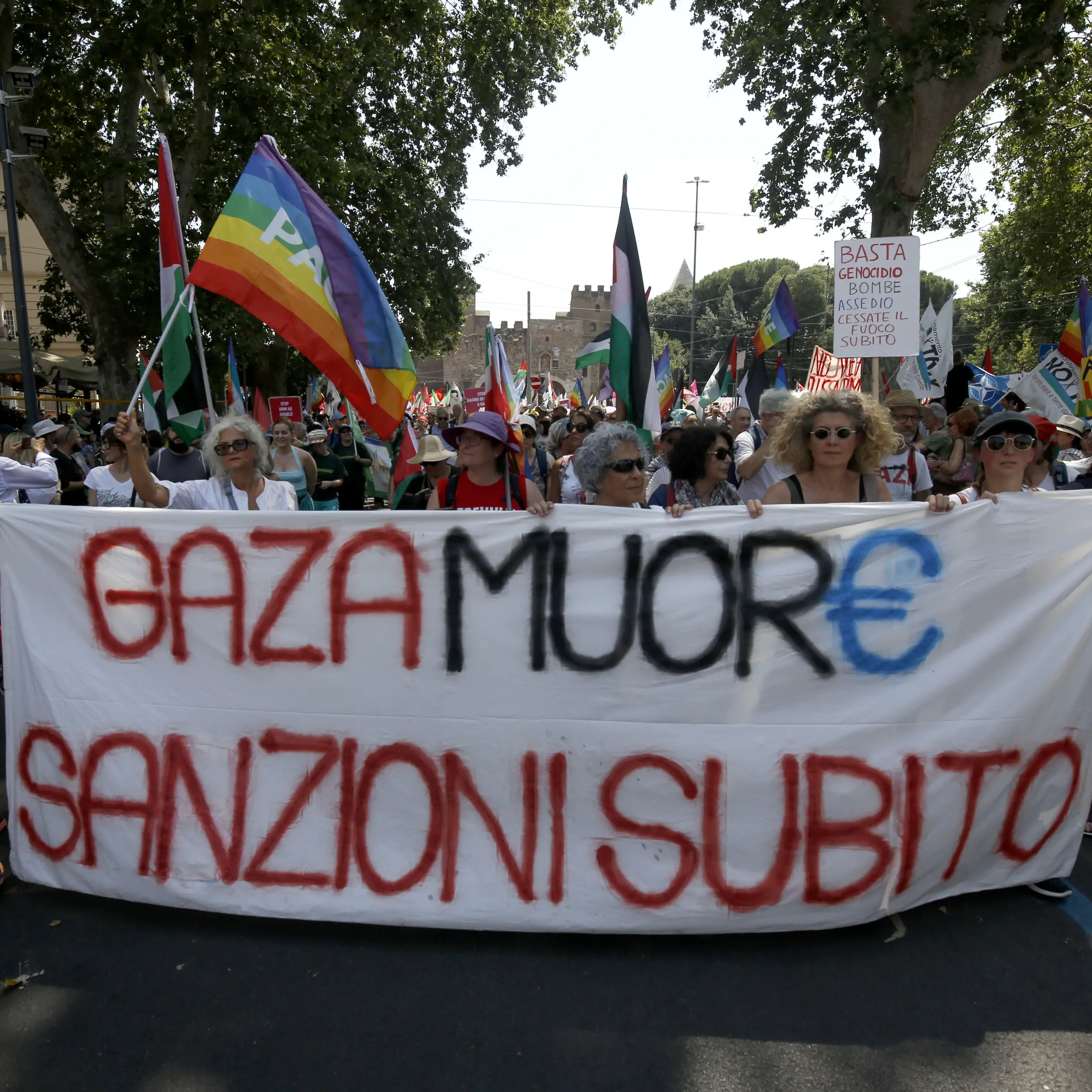 “A Gaza la violazione del diritto internazionale non comincia oggi”