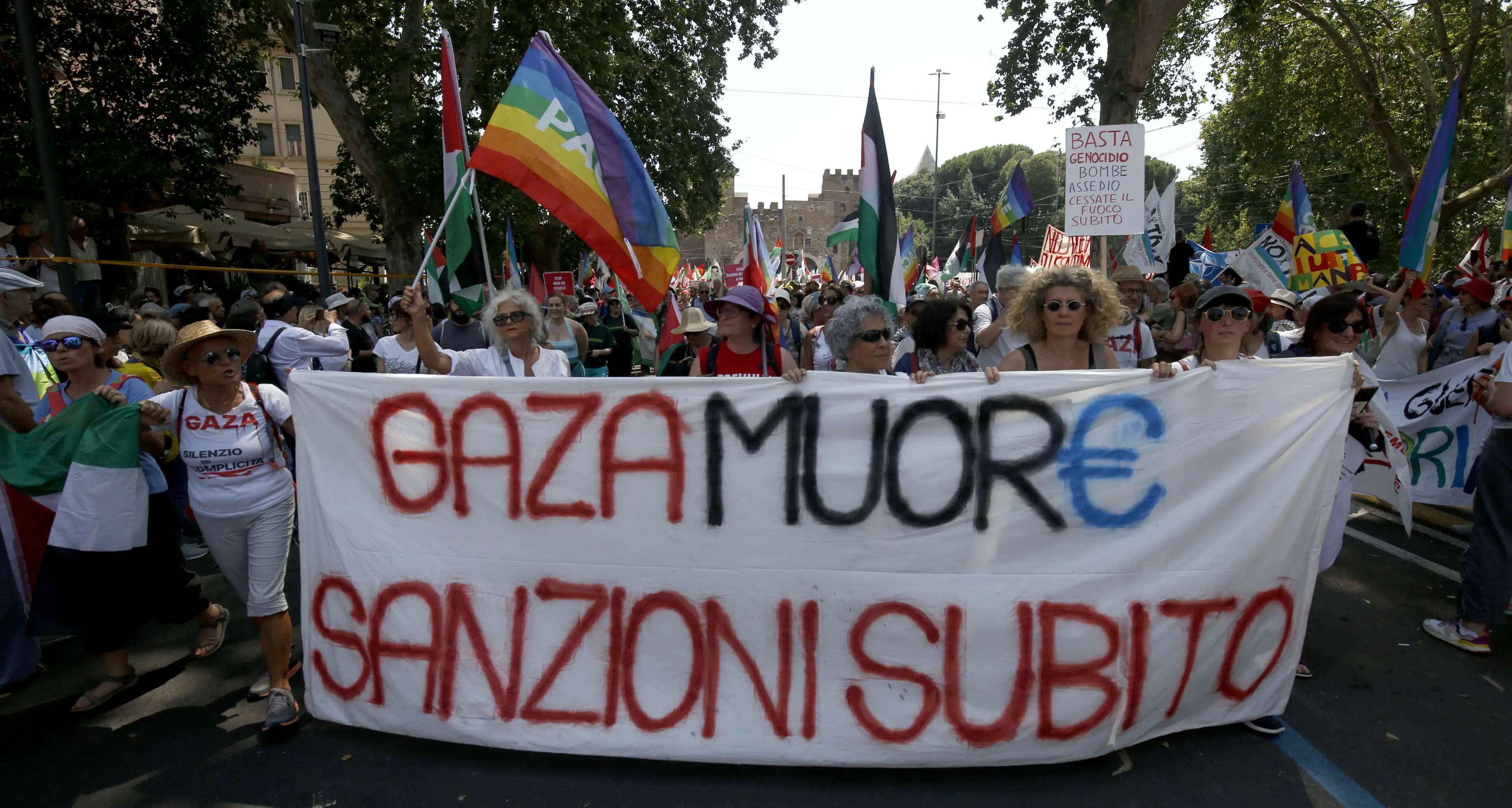 “A Gaza la violazione del diritto internazionale non comincia oggi”