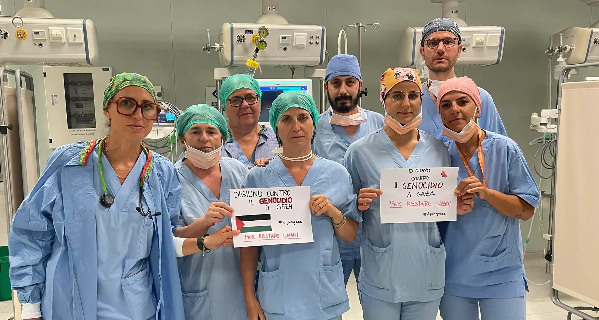 Digiuno contro il genocidio a Gaza