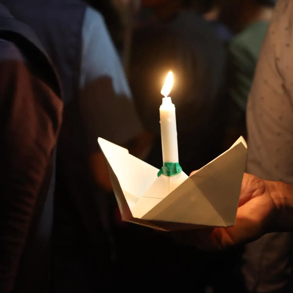 Genova, 50mila alla fiaccolata per Gaza