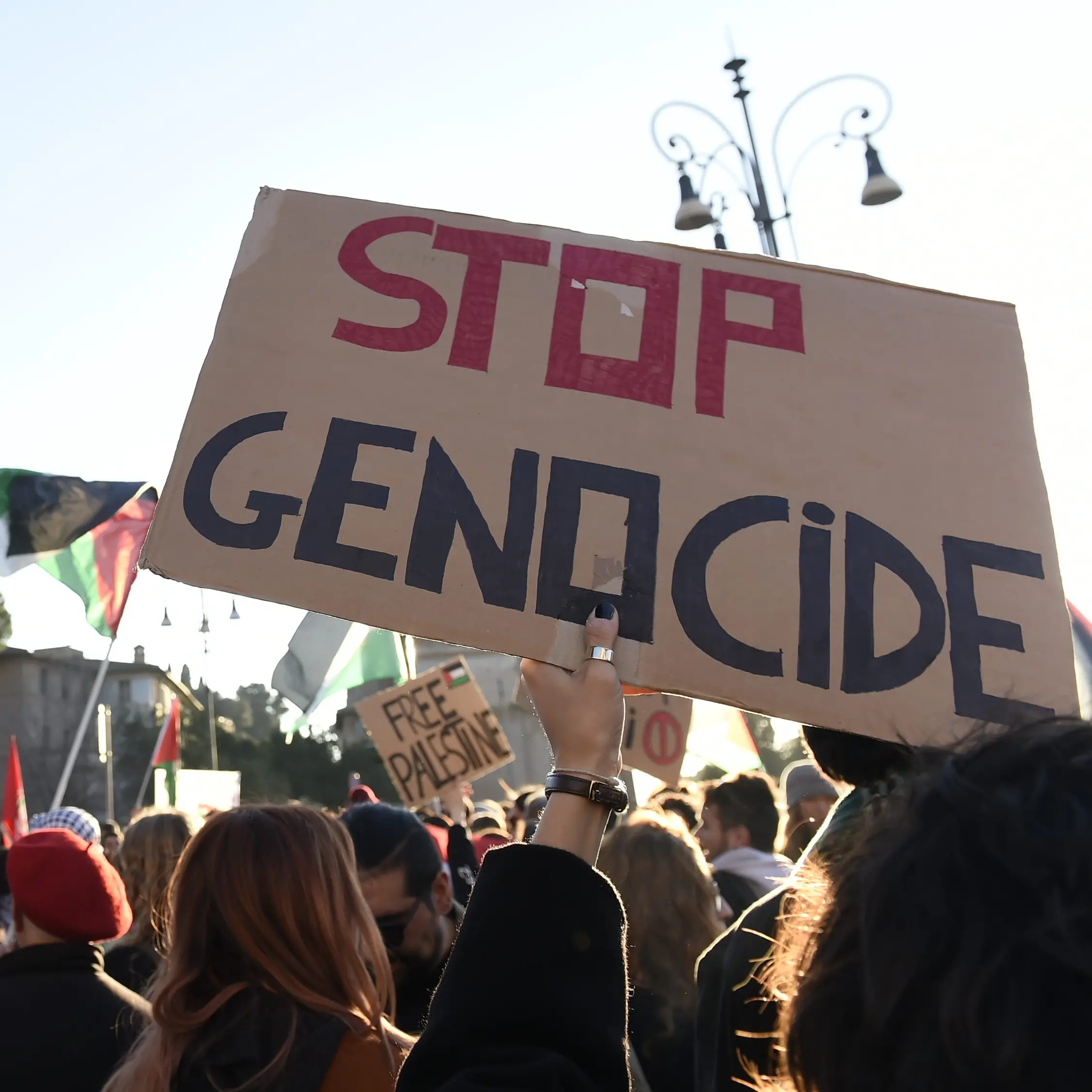 Gaza, Cgil Roma e Lazio in piazza per il sostegno al popolo palestinese