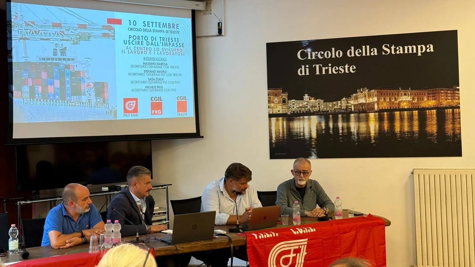 Porto di Trieste, Cgil e Filt: “Serve una guida forte”
