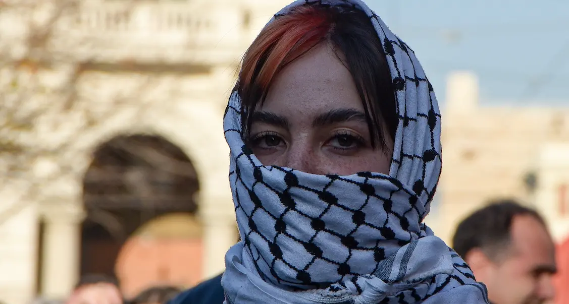 Una kefiah al collegio docenti