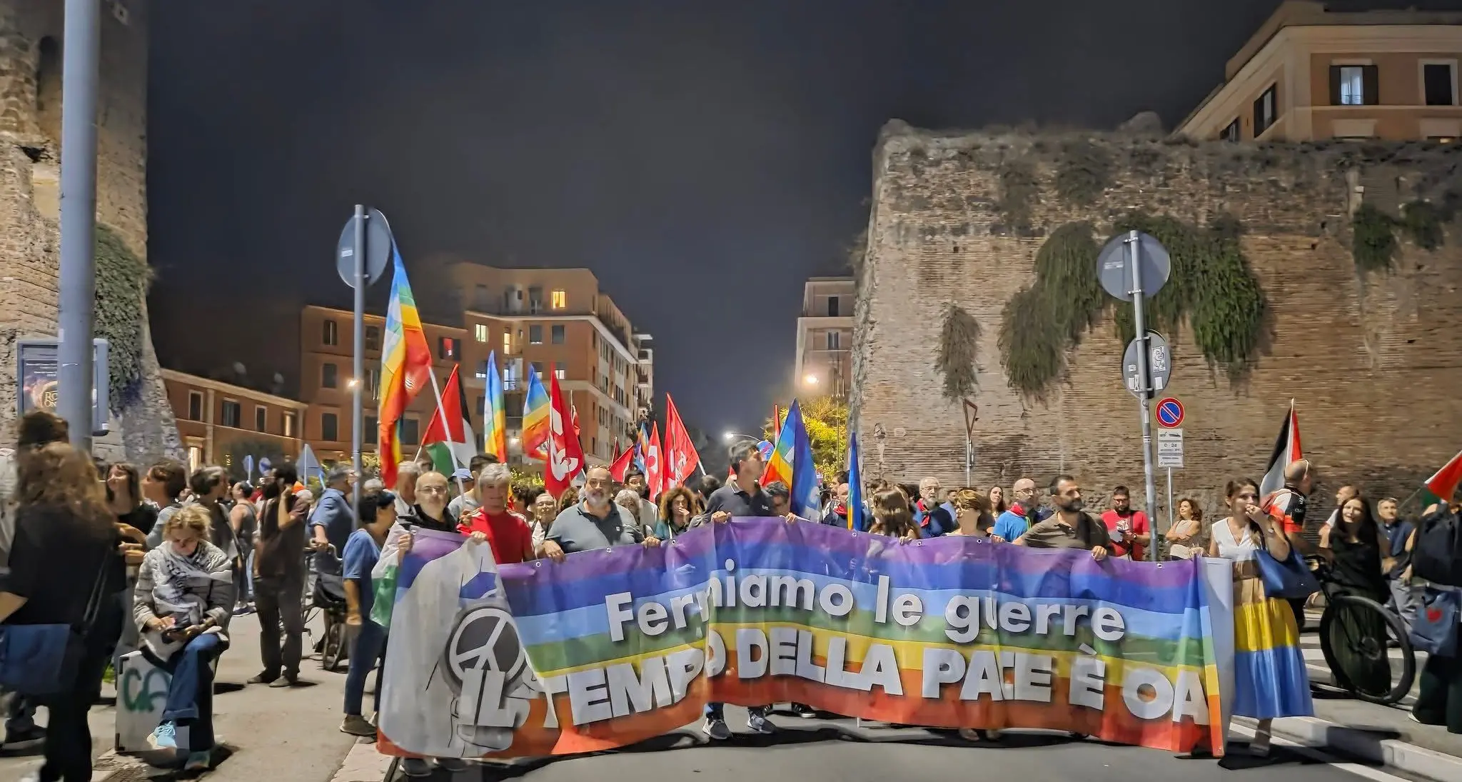 Gaza, Cgil Roma e Lazio in piazza per il sostegno al popolo palestinese