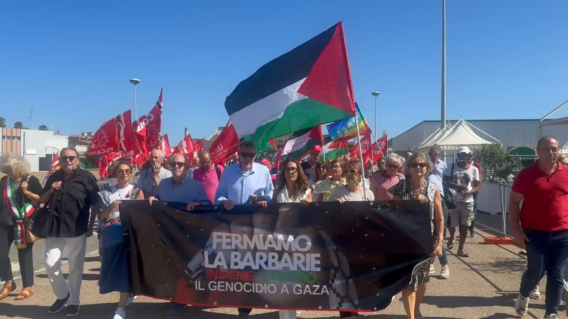 20250918 CGIL Manifestazione proGaza Sardegna