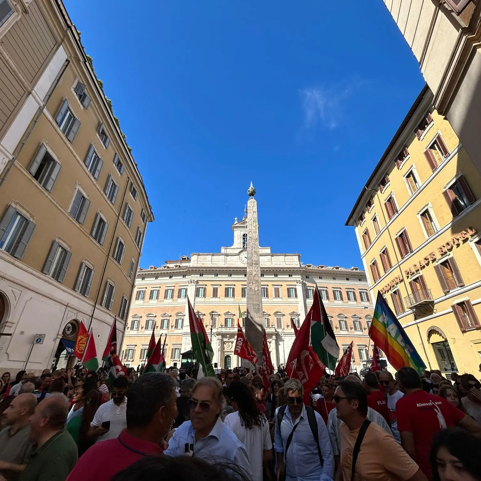 Sciopero per Gaza – LA DIRETTA