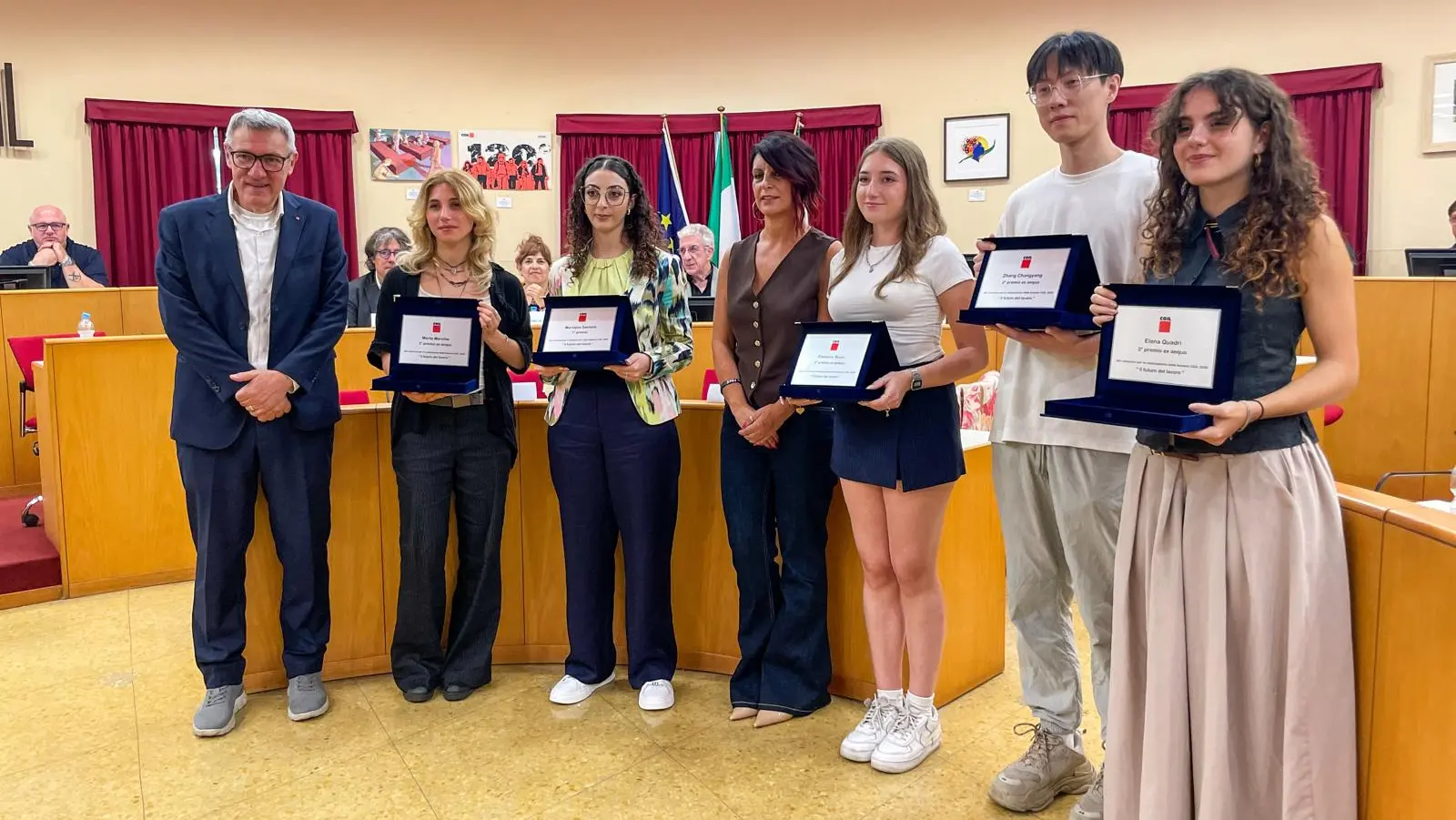 Premiazione \"Il futuro del lavoro\"