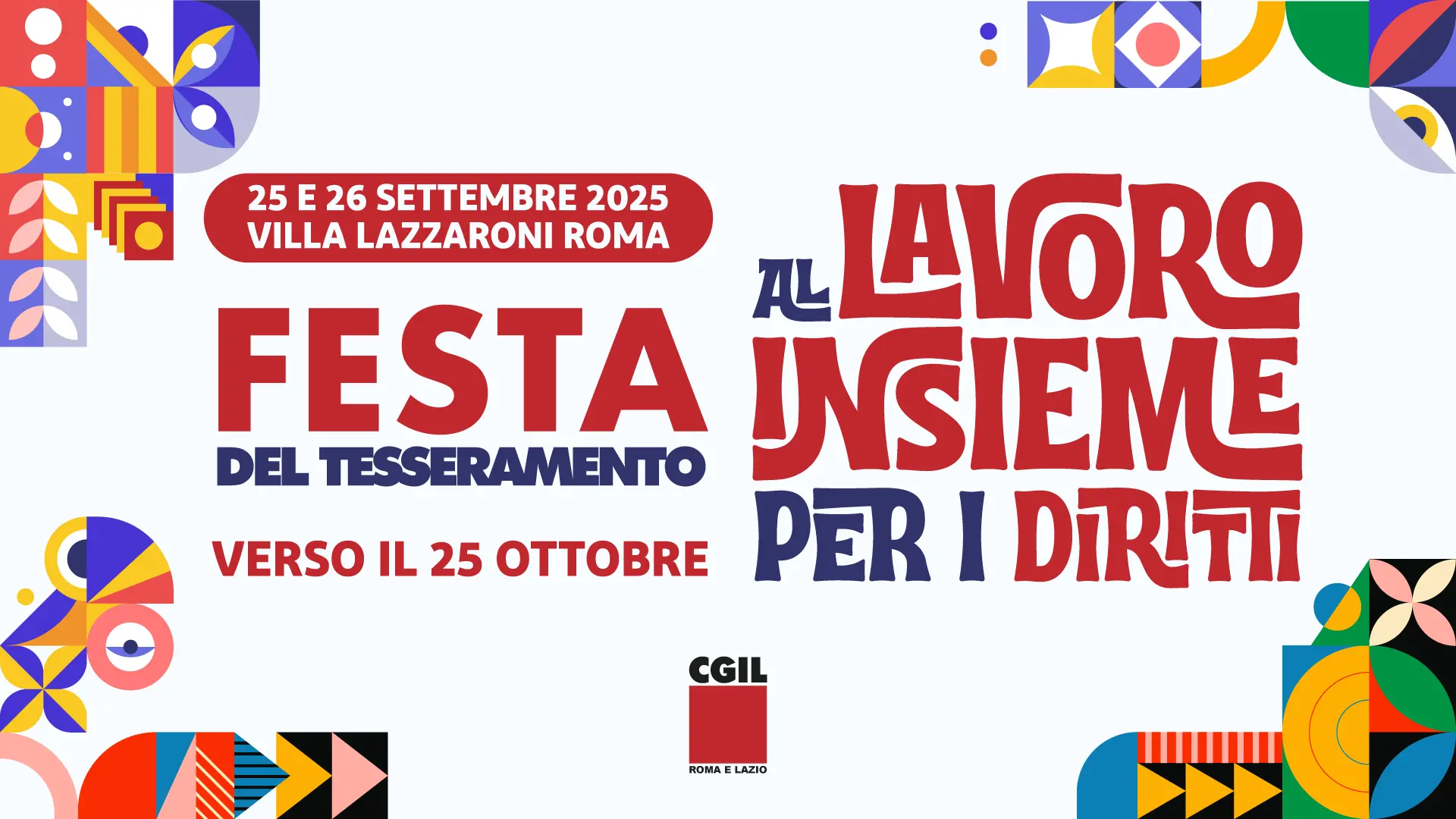 Maurizio Landini alla festa della Cgil di Roma e Lazio – RIVEDI LA DIRETTA