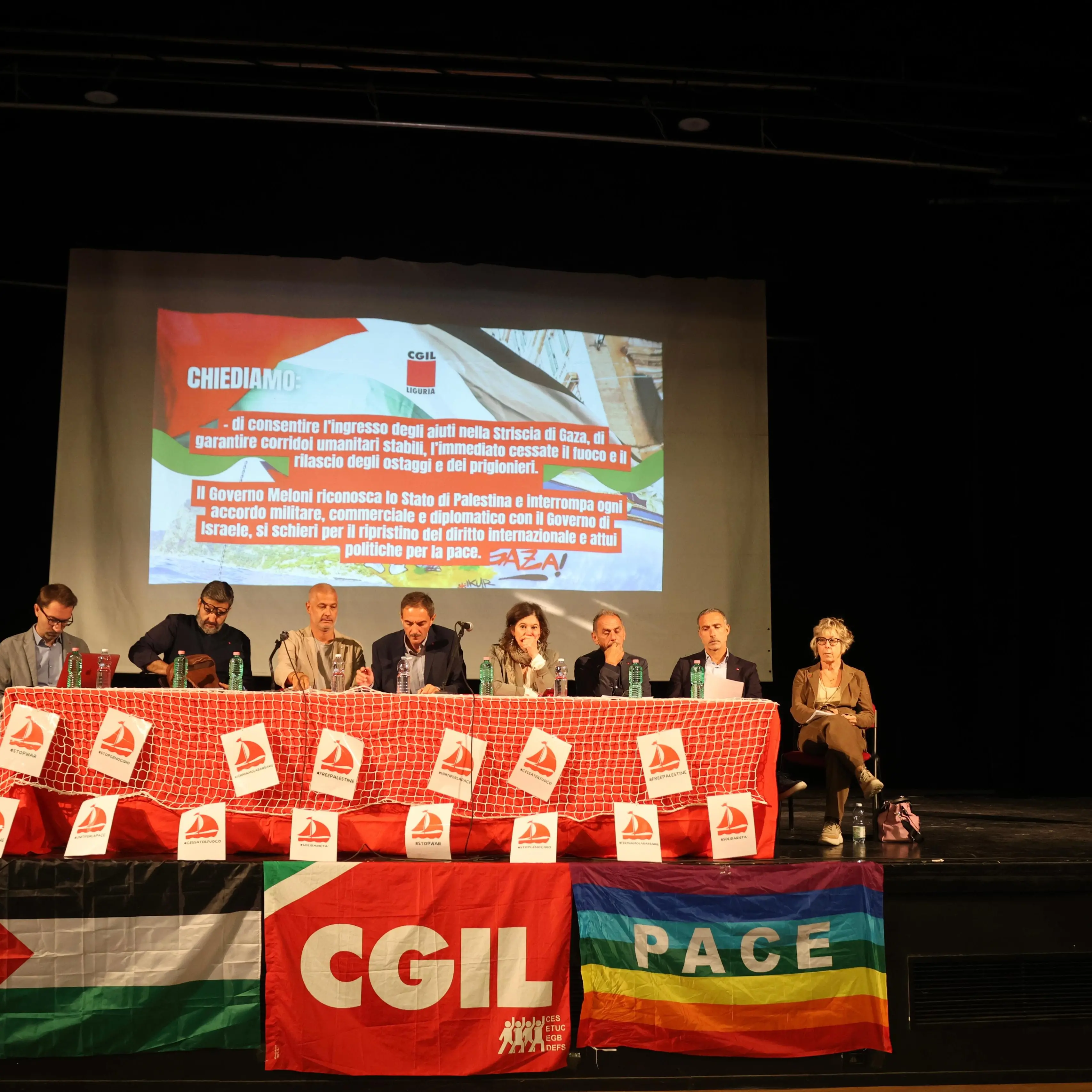 Global Sumud Flotilla. Calà, Cgil Liguria: “Pronti alla mobilitazione generale”