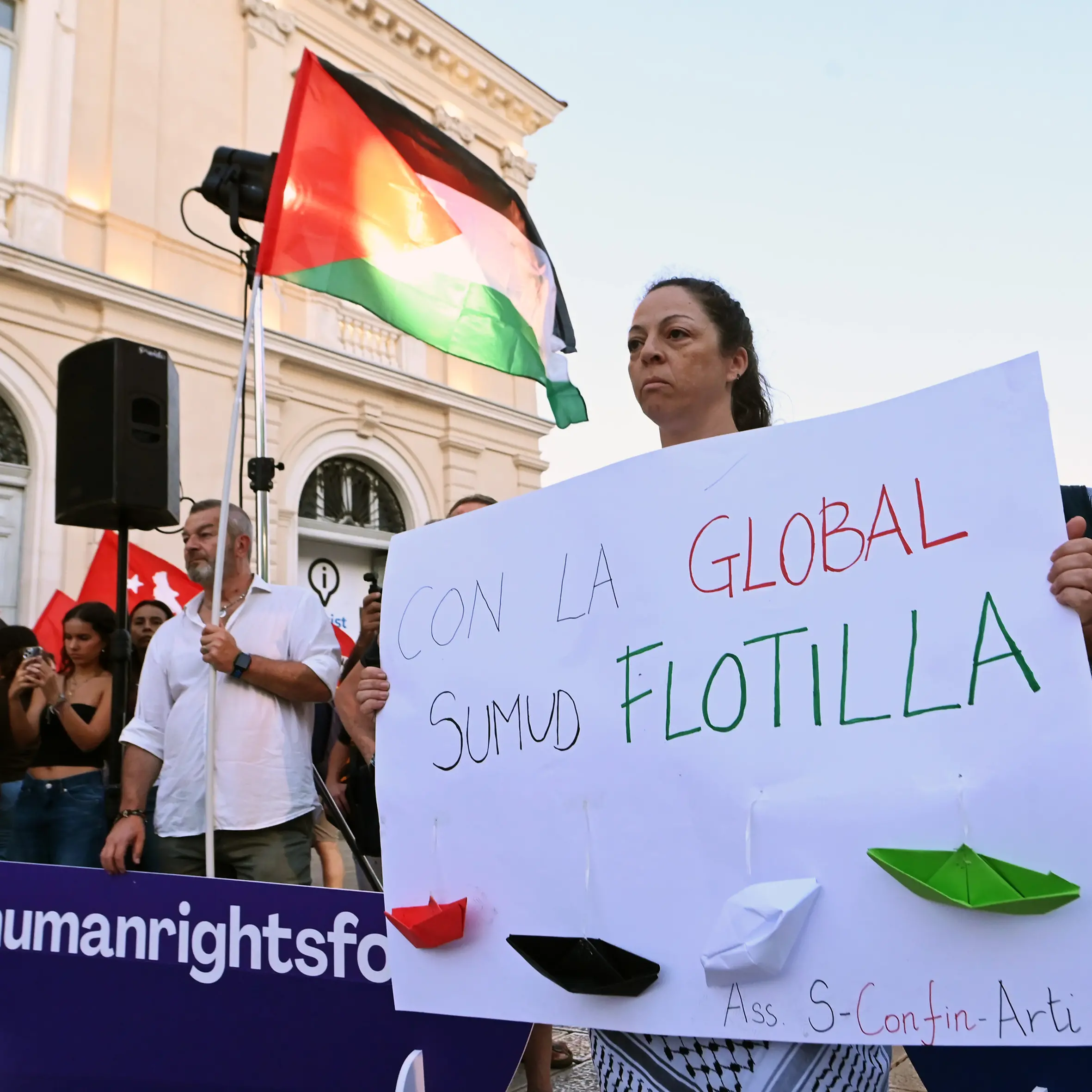 La Cgil ribadisce: “Sciopero generale se bloccano la Flotilla”