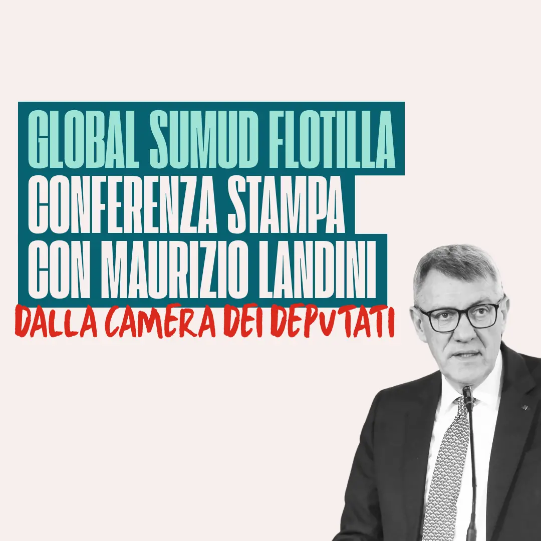Flotilla, Landini in conferenza stampa dalla Camera