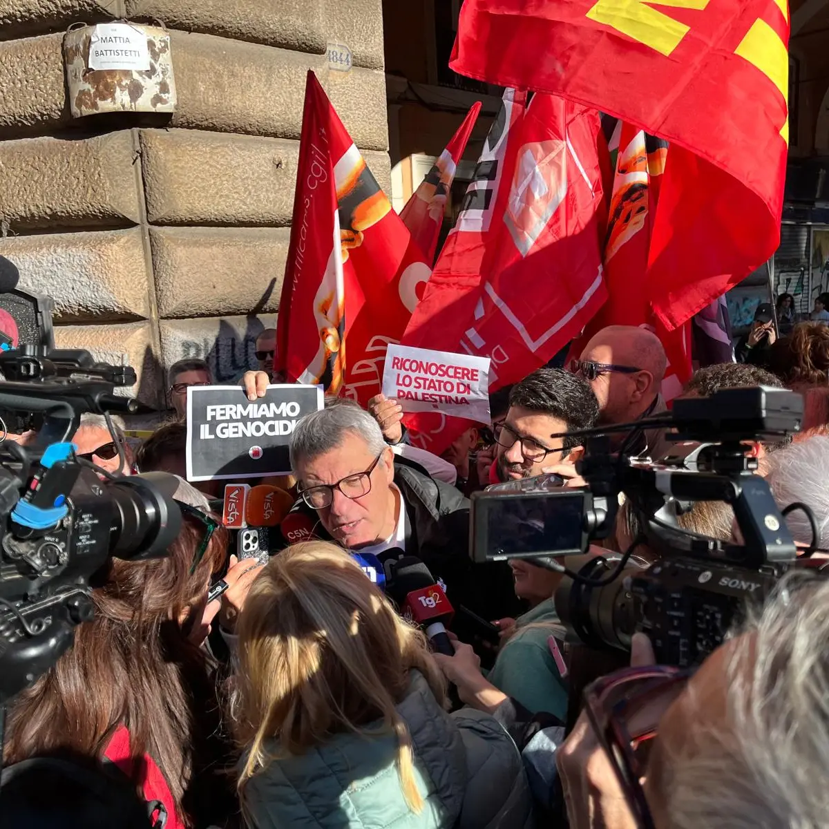 Landini: “Più di tre milioni di voci per la pace e il lavoro”