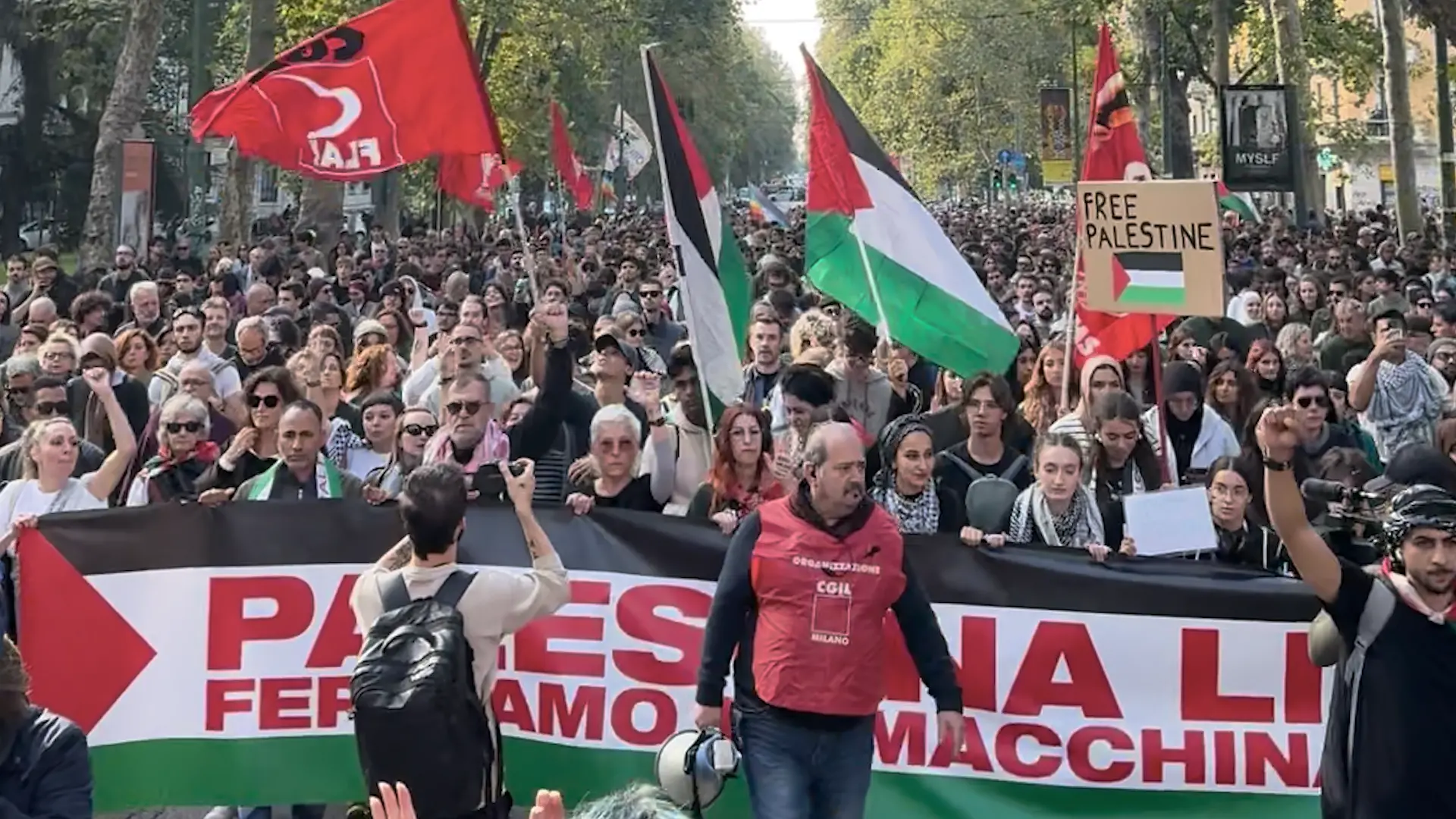 20251003 Sciopero Generale | corteo Milano