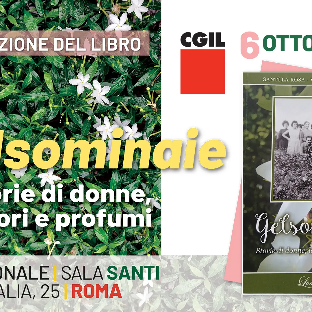 Gelsominaie, la presentazione del libro